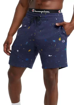 Hot Sale ❤️ Champion® 8" All Over Print Global Explorer French Terry Shorts 👍