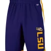 Hot Sale 👏 Champion® NCAA LSU Tigers 🏀 Basketball Shorts 🎉 -Champion® Sales Store Belk 1063