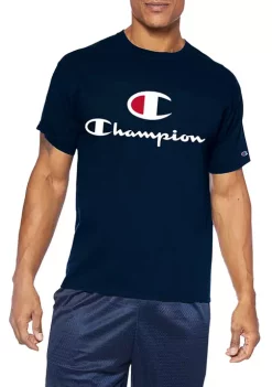 Best Pirce 😍 Champion® Big & Tall Short Sleeve Graphic T-Shirt 😀