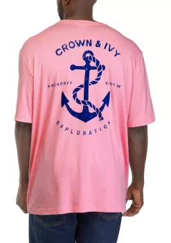Buy 🎁 Cabana by Crown & Ivy™ Big & Tall Graphic T-Shirt ❤️ -Champion® Sales Store Belk 1132