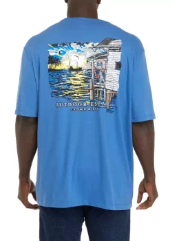 Buy 🎁 Cabana by Crown & Ivy™ Big & Tall Graphic T-Shirt ❤️ -Champion® Sales Store Belk 1133