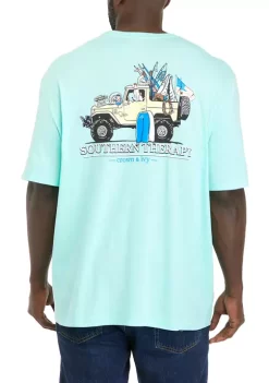 Buy 🎁 Cabana by Crown & Ivy™ Big & Tall Graphic T-Shirt ❤️ -Champion® Sales Store Belk 1134