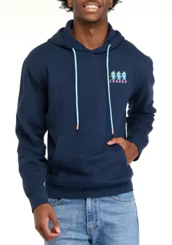 Flash Sale 🤩 Cabana by Crown & Ivy™ Fleece Graphic Hoodie ✔️