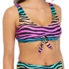 Coupon ✔️ Cabana by Crown & Ivy™ Zebra Print Swim Bralette 🛒 -Champion® Sales Store Belk 1202
