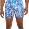 Discount 🥰 Cabana by Crown & Ivy™ Hibiscus Tropical Paradise Swim Trunks ⭐ -Champion® Sales Store Belk 1271