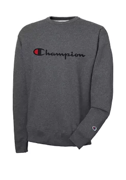 Best reviews of 💯 Champion® Graphic Powerblend Fleece Crew Neck Sweater 🥰 -Champion® Sales Store Belk 132