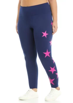 Wholesale 👏 Cabana by Crown & Ivy™ Plus Size Novelty Print Leggings 👏 -Champion® Sales Store Belk 1428
