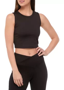 Flash Sale 🛒 Cabana by Crown & Ivy™ Juniors' Cropped Bra Tank 😀