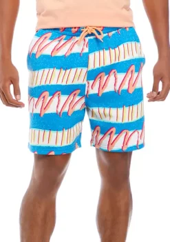 Flash Sale 🥰 Cabana by Crown & Ivy™ Retro Knit Shorts 🔥 -Champion® Sales Store Belk 1464
