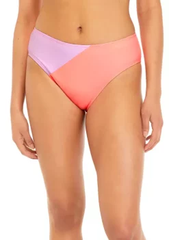 Top 10 💯 Cabana by Crown & Ivy™ Color Block High Waist Swim Bottoms 👏 -Champion® Sales Store Belk 1479