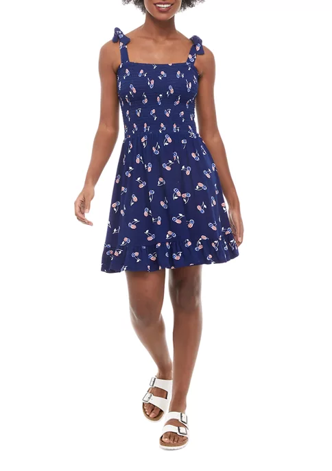 Wholesale ⌛ Cabana by Crown & Ivy™ Juniors' Smocked Knit 👗 Dress 😉 3 Wholesale ⌛ Cabana by Crown & Ivy™ Juniors' Smocked Knit 👗 Dress 😉