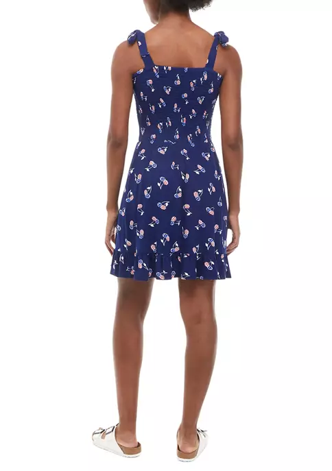 Wholesale ⌛ Cabana by Crown & Ivy™ Juniors' Smocked Knit 👗 Dress 😉 4 Wholesale ⌛ Cabana by Crown & Ivy™ Juniors' Smocked Knit 👗 Dress 😉 - Image 2