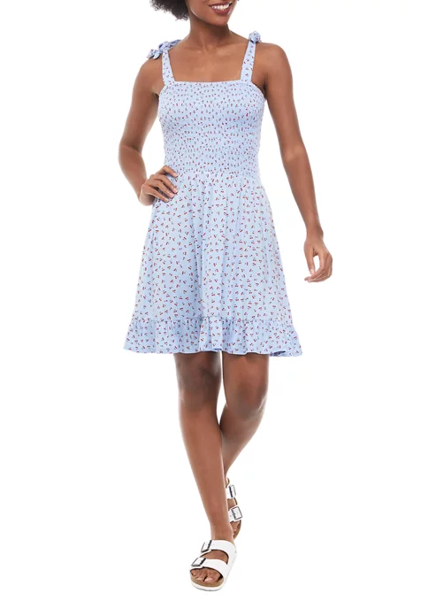 Wholesale ⌛ Cabana by Crown & Ivy™ Juniors' Smocked Knit 👗 Dress 😉 9 Wholesale ⌛ Cabana by Crown & Ivy™ Juniors' Smocked Knit 👗 Dress 😉 - Image 7