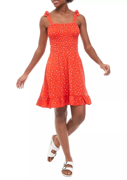 Wholesale ⌛ Cabana by Crown & Ivy™ Juniors' Smocked Knit 👗 Dress 😉 10 Wholesale ⌛ Cabana by Crown & Ivy™ Juniors' Smocked Knit 👗 Dress 😉 - Image 8