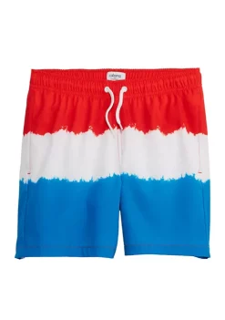 Hot Sale 😀 Cabana by Crown & Ivy™ Boys 8-20 Printed Swim Shorts 🤩 -Champion® Sales Store Belk 1494