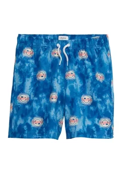 Hot Sale 😀 Cabana by Crown & Ivy™ Boys 8-20 Printed Swim Shorts 🤩 -Champion® Sales Store Belk 1496