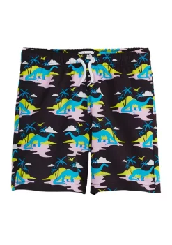 Hot Sale 😀 Cabana by Crown & Ivy™ Boys 8-20 Printed Swim Shorts 🤩 -Champion® Sales Store Belk 1502