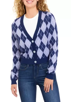 Deals ❤️ Cabana by Crown & Ivy™ Juniors' Long Sleeve Cardigan 👏