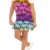 New ⭐ Cabana by Crown & Ivy™ 👧 Girls 7-16 Printed Sleeveless Slip 👗 Dress 🔔 -Champion® Sales Store Belk 1516