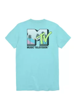 Coupon 🎉 Cabana by Crown & Ivy™ MTV Logo with Palm Trees Graphic T-Shirt 👍 -Champion® Sales Store Belk 1523