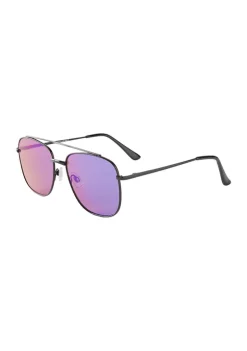 Best deal ⭐ Cabana by Crown & Ivy™ Color Lense Aviator 👓 Sunglasses ⌛ -Champion® Sales Store Belk 1534