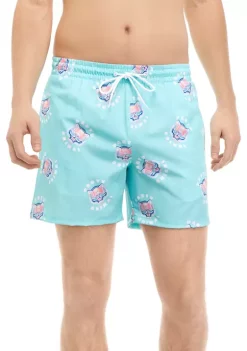 Wholesale 😍 Cabana by Crown & Ivy™ Party Animal Swim Trunks ❤️