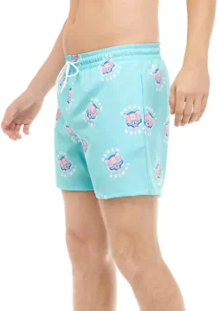 Wholesale 😍 Cabana by Crown & Ivy™ Party Animal Swim Trunks ❤️ -Champion® Sales Store Belk 1541
