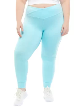 New 🛒 Cabana by Crown & Ivy™ Plus Size Crossover Waist Leggings 👍
