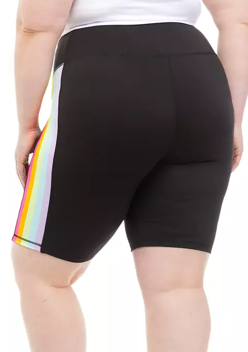 Brand new ✔️ Cabana by Crown & Ivy™ Plus Size Side Striped Bike Shorts 🎉 4 Brand new ✔️ Cabana by Crown & Ivy™ Plus Size Side Striped Bike Shorts 🎉 - Image 2
