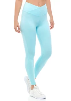 Budget 👍 Cabana by Crown & Ivy™ Juniors' Crossover Waist Leggings 🎉 -Champion® Sales Store Belk 1691