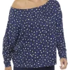 Best Pirce 😀 Cabana by Crown & Ivy™ 👩 Women's Long Dolman Sleeve Top 👏 -Champion® Sales Store Belk 1693