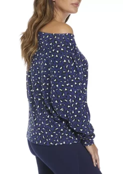 Best Pirce 😀 Cabana by Crown & Ivy™ 👩 Women's Long Dolman Sleeve Top 👏 -Champion® Sales Store Belk 1695