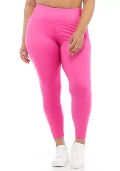 New 🛒 Cabana by Crown & Ivy™ Plus Size Solid Leggings ❤️ -Champion® Sales Store Belk 1734