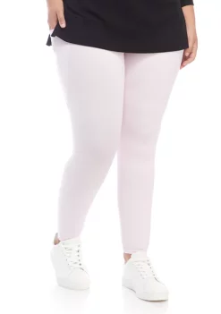New 🛒 Cabana by Crown & Ivy™ Plus Size Solid Leggings ❤️ -Champion® Sales Store Belk 1735