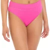 Budget 🌟 Cabana by Crown & Ivy™ Solid Pucker High Waist Swim Bottoms 🎁 -Champion® Sales Store Belk 1770