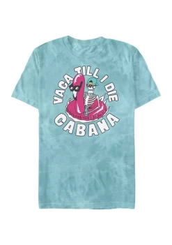 Buy 🔥 Cabana by Crown & Ivy™ Blue Dip Dye Smiley Graphic T-Shirt 🎁