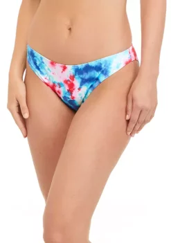 Coupon 👍 Cabana by Crown & Ivy™ Fireworks Tie Dye Hipster Swim Bottoms ✔️