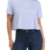 Cheap 👏 Cabana by Crown & Ivy™ Juniors' Short Sleeve Cropped T-Shirt 👏 -Champion® Sales Store Belk 1808