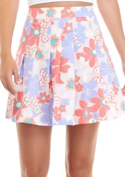 Best deal 🎉 Cabana by Crown & Ivy™ Juniors' Pleated 👗 Skirt 🎁