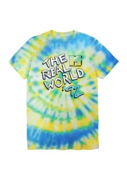 Best Pirce 😍 Cabana by Crown & Ivy™ Juniors' MTV The Real World '92 Graphic T-Shirt ❤️