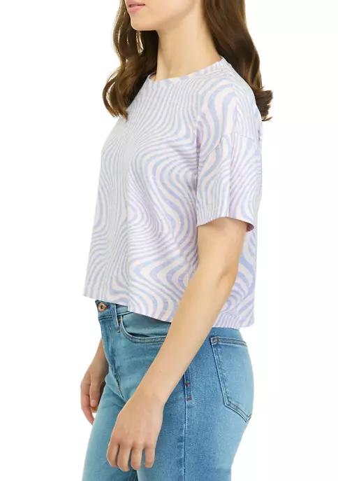 Top 10 🧨 Cabana by Crown & Ivy™ Short Sleeve Cropped T-Shirt 👏 5 Top 10 🧨 Cabana by Crown & Ivy™ Short Sleeve Cropped T-Shirt 👏 - Image 3