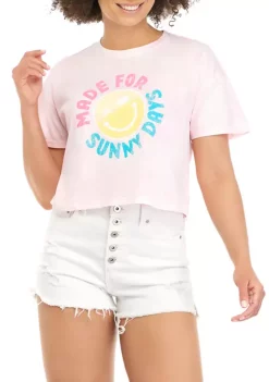 Brand new 😉 Cabana by Crown & Ivy™ Short Sleeve Cropped Graphic T-Shirt ⌛