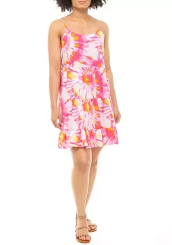 Hot Sale 🤩 Cabana by Crown & Ivy™ Juniors' Tiered Tank 👗 Dress ⌛ -Champion® Sales Store Belk 1984