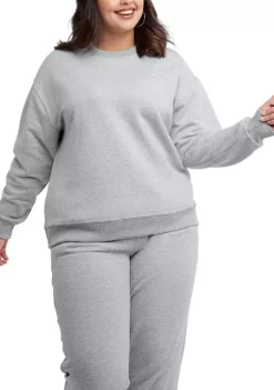 Top 10 🌟 Champion® Plus Size Power Blend Crew Neck Sweatshirt 🧨 -Champion® Sales Store Belk 202