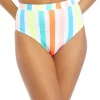 Best reviews of 🎁 Cabana by Crown & Ivy™ Ipanema Stripe High Waist Swim Bottoms ❤️ -Champion® Sales Store Belk 2034