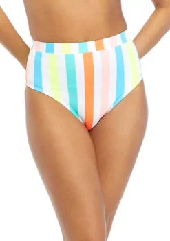 Best reviews of 🎁 Cabana by Crown & Ivy™ Ipanema Stripe High Waist Swim Bottoms ❤️