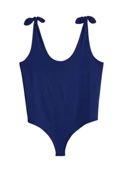 Top 10 🤩 Cabana by Crown & Ivy™ Plus Size Tie Strap Tank Bodysuit 😀 -Champion® Sales Store Belk 2055