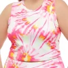 Outlet ✨ Cabana by Crown & Ivy™ Plus Size Cropped Bra Tank 🎁 -Champion® Sales Store Belk 2056
