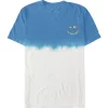 Buy 🥰 Cabana by Crown & Ivy™ Short Sleeve Dip Dyed Smiley Graphic T-Shirt 🔔 -Champion® Sales Store Belk 2065