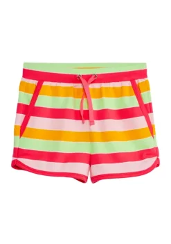 Discount ⌛ Cabana by Crown & Ivy™ 👧 Girls 7-16 Striped Shorts 👏